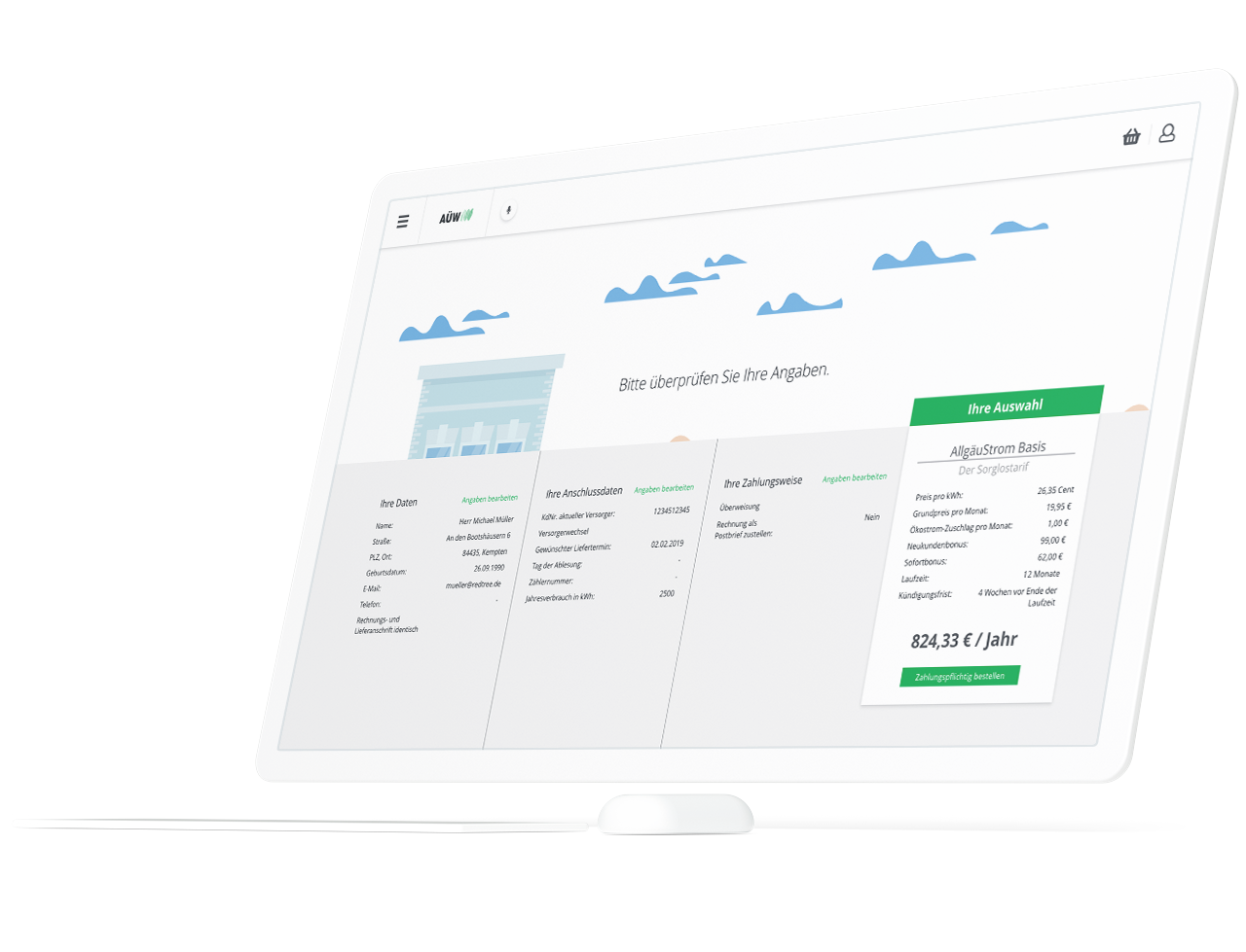io.webshop – Schritt 1 – Desktop webshop grafik desktop